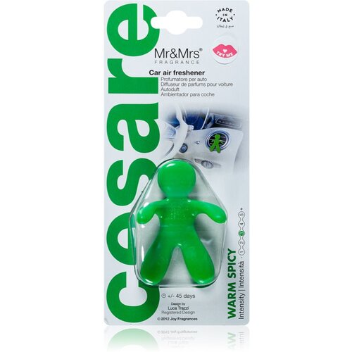 Mr &amp;amp; Mrs Fragrance Cesare Warm Spicy miris za auto 1 kom Slike