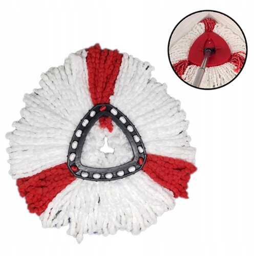 Rosfix Nadomestni Del za Mop Vileda &ndash; Obrotna Glava 38 cm iz Mikrofibre | Pralna, 10&ndash;14 cm Nosilec, (21656722) Cene