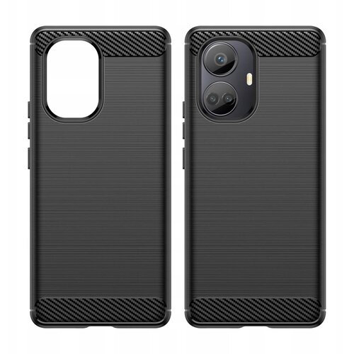 HURTEL Futrola Carbon Shield TPU za Realme 10 Pro Plus - Crna Cijene
