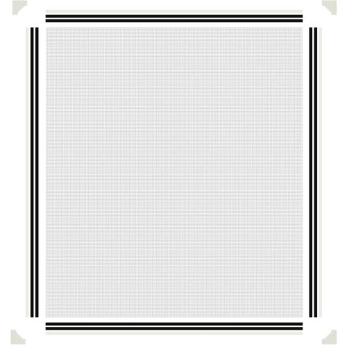  Magnetski prozorski zaslon protiv insekata bijeli 130x150 cm Slike