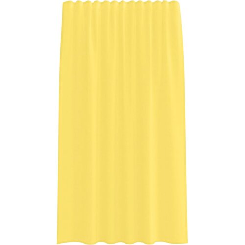 Voile zavjese s džepovima za &amp;scaron;ipke 2 kom žute Žuta 140 x 175 cm Slike