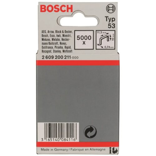 Bosch spajalica, tip 53, 11,4x0,74x10mm Cene
