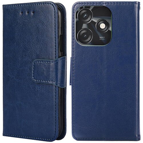 INORCO Za Tecno Spark 10 Pro K17 retro PU usnjena torbica s stojalom, denarnico, preklopno folijo, torbica za telefon, (22033770) Cene