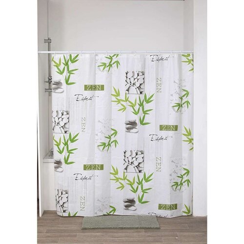 Tendance zavjesa za kadu 180x180cm + 12 bijelih kukica peva, intemporelle Cijene