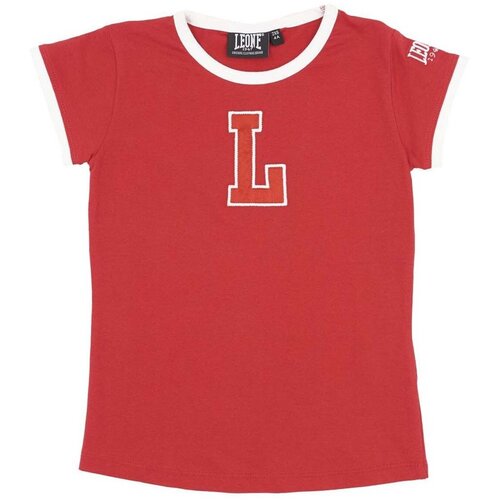 Leone 1947 Majice s kratkimi rokavi Girl T-Shirt Short Sleeves College Rdeča Cene