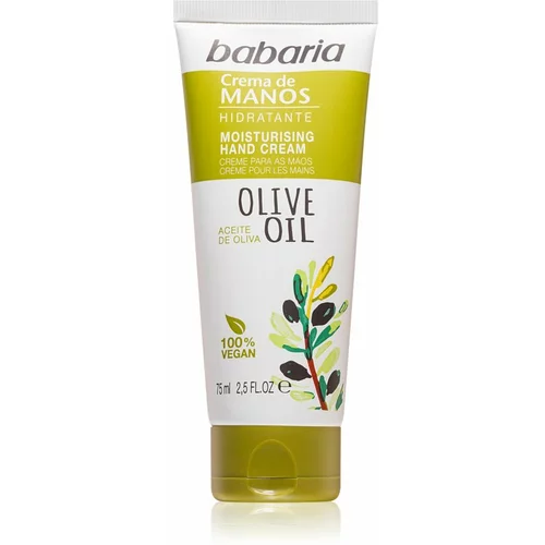 Babaria Olive krema za ruke s maslinovim uljem 75 ml