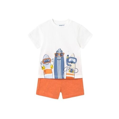 Mayoral Otro&amp;scaron;ki kompleti 1656 Conjunto dos piezas surf Naranja Oranžna Slike
