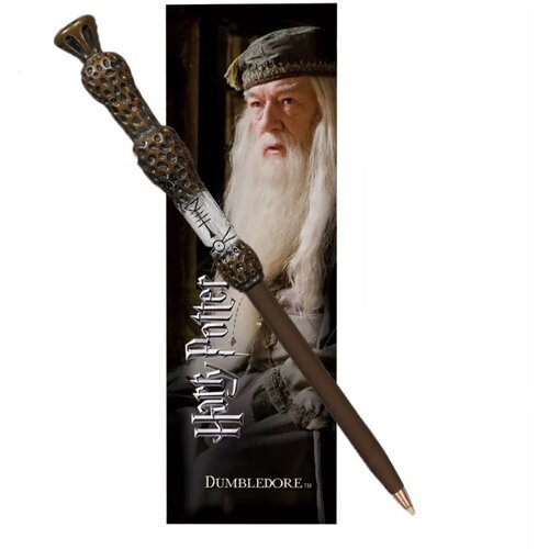 Noble Collection Harry Potter - Dumbledore Wand Pen & Bookmark Slike
