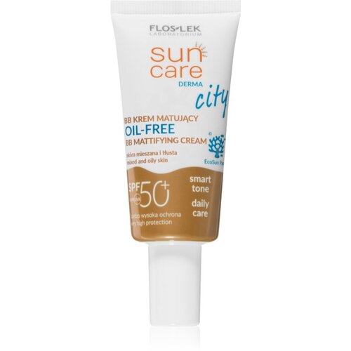 FlosLek Laboratorium Sun Care Derma City BB matirajuća BB krema bez ulja SPF 50+ 30 ml Slike