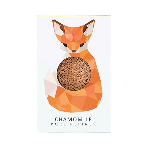 The Konjac Sponge Company konjac Mini Pore Refiner Woodland Fox with Chamomile Slike