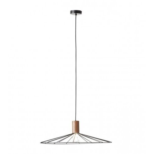 Brilliant Lampa viseća crna mat Manama E27 60W IP20 230V 78170/76 Slike