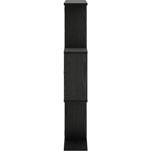  Zidna polica Crni hrast 72 x 17 x 105 cm prerađeno drvo Slike