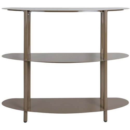 Leitmotiv Temno rjava kovinska omarica 90x82x28 cm Paris &amp;ndash; Slike