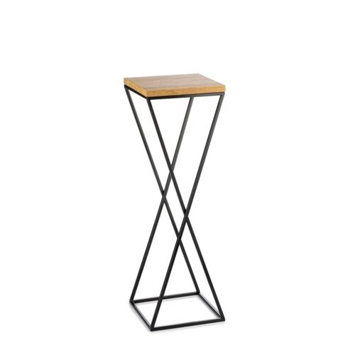  Stalak za cveće 70x24 cm crni/smeđi Slike