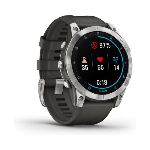 Garmin &amp;scaron;portna ura epix gen 2 silver antracitno siva Slike