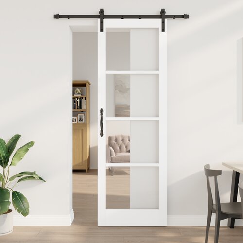 vidaXL Klizna vrata s hardverskim setom 'ORKDAL'Bijela 78x232 cm Cijene