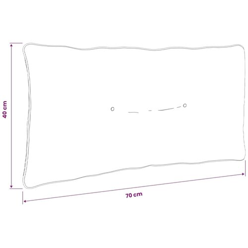  Jastučić za leđa PUTTEN 100% poliester Sivosmeđa - Sivosmeđa 70 x 40 x 10 cm Melange Cijene