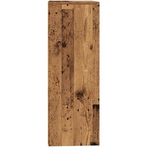 VidaXL Komoda s 6 predali starinski les 50x34x96 cm iverna plo&amp;scaron;ča Slike