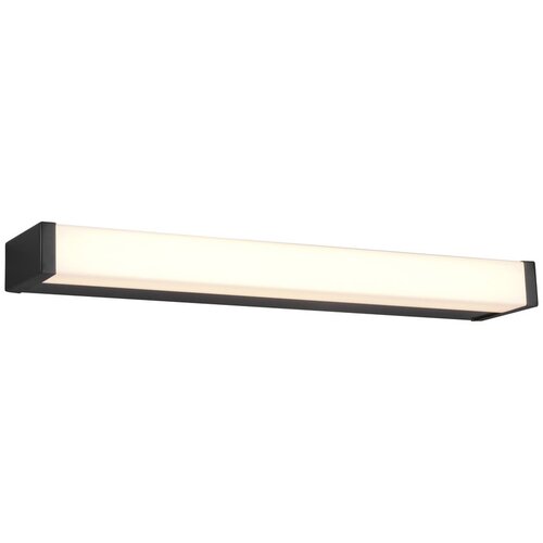 Tri O Mat črna stenska svetilka LED (dolžina 42 cm) Fabio - Trio Cene