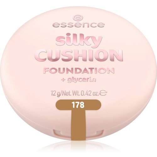 Essence silky CUSHION FOUNDATION tekoči puder v gobici s srednjo prekrivnostjo odtenek 178 12 g Slike