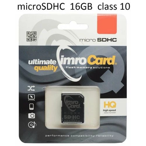 Mobiline Kartica microSDHC 16GB class10 za Imro