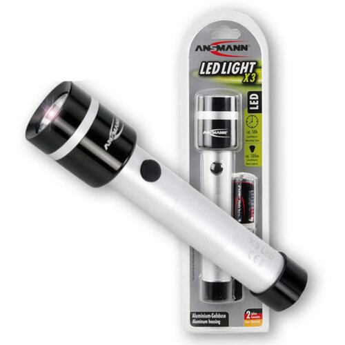 Ansmann Baterijska lampa X3, LED, 0.7W Slike