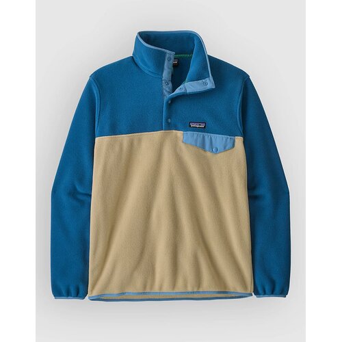 Patagonia LW Synch Snap-T Half-Zip Pulover iz flisa nautilus tan Slike