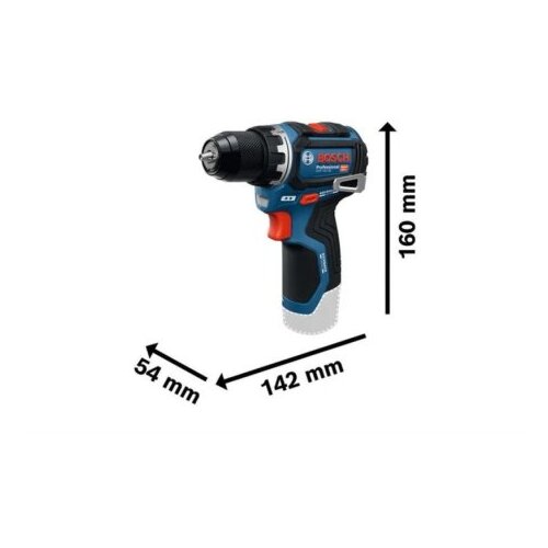 Bosch pro heavy duty gsr 12V-32 akumulatorska bu&amp;scaron;ilica-odvrtač sa 2x 2.0 ah li-ion akumulatora, brzim punjačem, 06019N7002 Slike