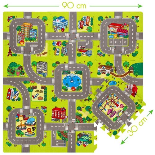Nils Camp dječji tatami 9 komada 90 x 90 cm Cijene