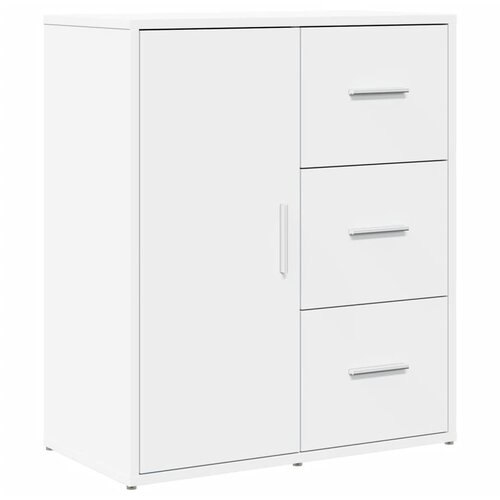 Maison Chic Komoda - Predalnik bela 60x31x70 cm inženirski les, (21716228) Slike