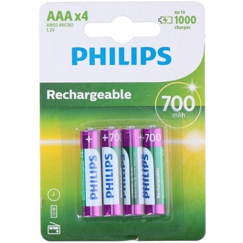 Philips baterija aaa nimh 1.2V 700mAh (1/4) Cene