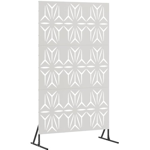  Zaslon za privatnost 100 x 50 x 180 cm Nehrđajući čelik Srebrna Slike