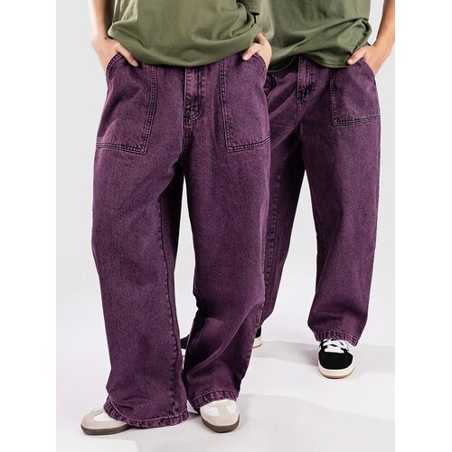 Poetic Collective Painter Kavbojke purple acid wash denim Cene
