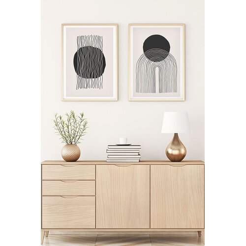 WALLXPERT Uokvirena slika Huhu137, 35x50 cm, 2 dijela Cene