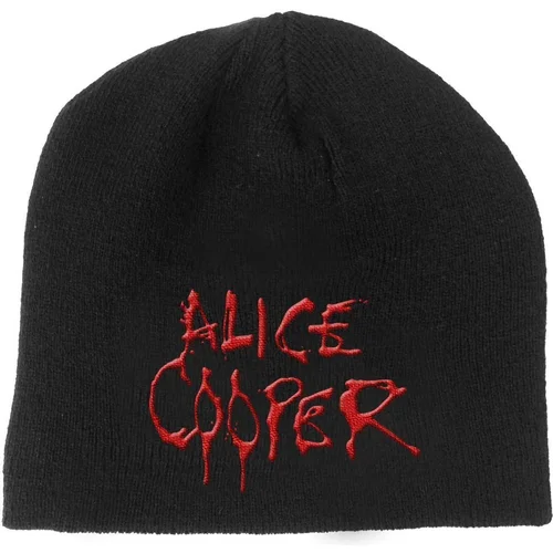 Alice Cooper Kapa Dripping Logo Black