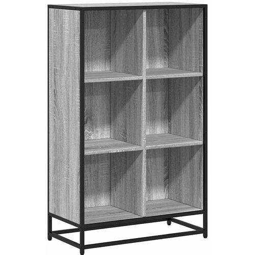 Maison Chic Knjižna omara - Knjižni regal siva sonoma 65,5x33x107,5 cm inženirski les, (21725980) Slike