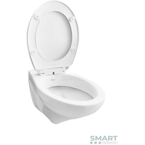 Smart Ceramic Wc &amp;scaron;olja konzolna sa daskom Matrix Slike
