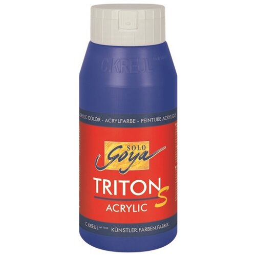  Akrilna boja Solo Goya Triton S 750 ml Ultramarine Blue Slike