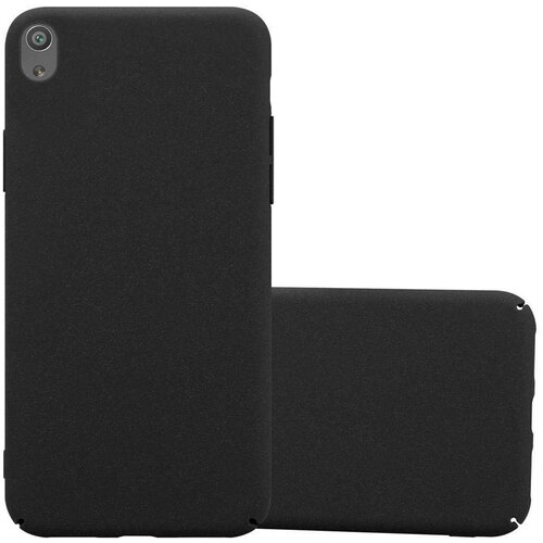 Cadorabo Case, združljiv s Sonyjem v Frosty Black - Hard Case za&scaron;čitni pokrov v zmrznjenem videzu proti praskam in udarcem, (20563415) Cene