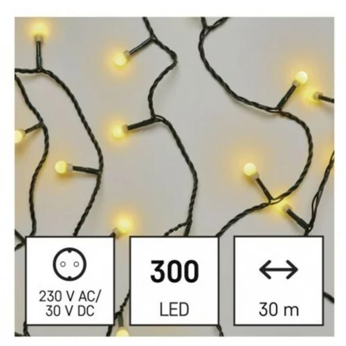 Emos lighting LED božična cherry veriga – kroglice 30 m D5AW04