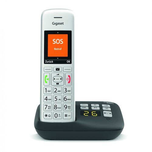 Gigaset Brezžični telefon E390A z vgrajenim odgovornikom, (5000506922) Cene