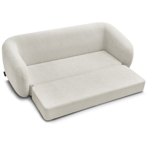 Bobochic Paris Bež sklopiva sofa od &amp;scaron;enila 228 cm Neyo &amp;ndash; Slike