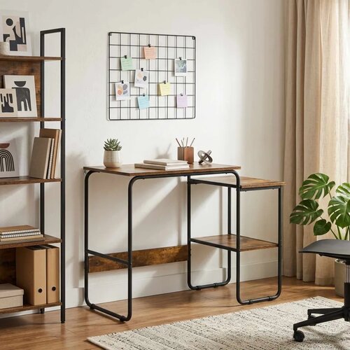  Stol s pohranom Dimljeni hrast 100 x 50 x 75 cm - Dimljeni hrast Slike
