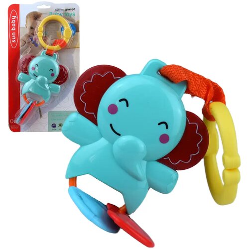Magic Toys Sun Baby: Veseli slonček dojenček ropotuljica in grizalo Cene