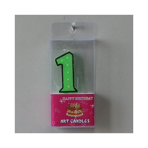  Svećica BROJ 1 visina9cm Cene