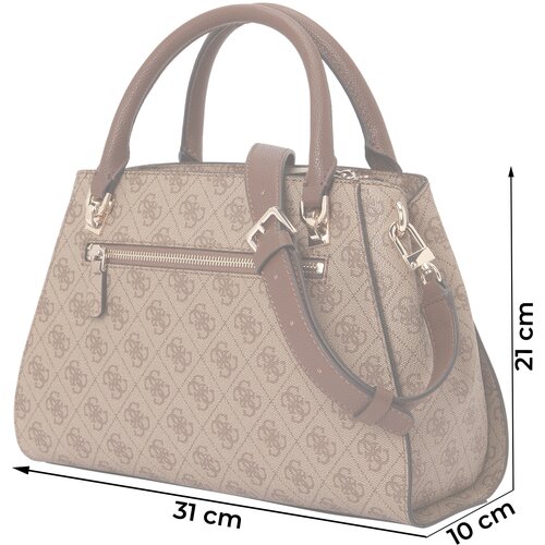 Guess NOELLE II LUXURY SATCHEL HWBG96 72070 Smeđa Slike