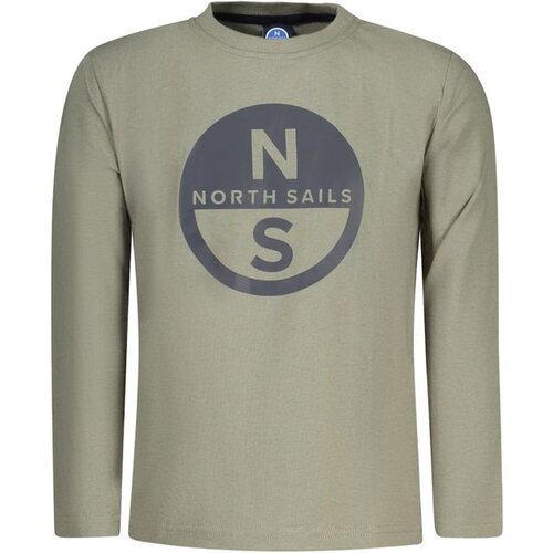 North Sails Dječja majica s dugim rukavima zelena Cijene