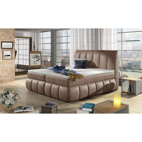 ELTAP Boxspring krevet Vincenzo udobnost i elegancija za modernu spavau sobu-140x200-Monolith 09 Cene