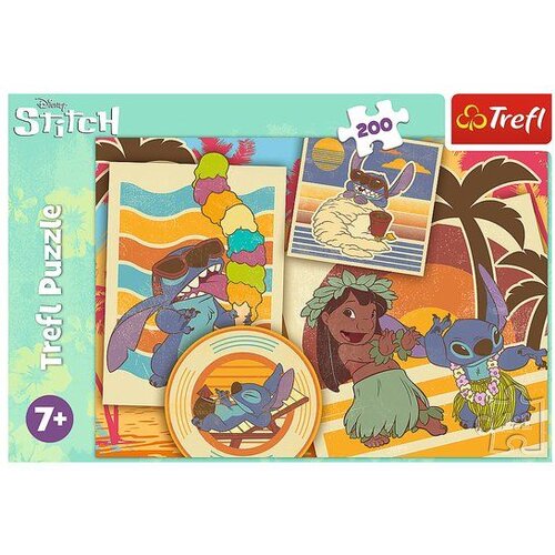 Trefl Puzzle Lilo and Stich - 200 delova Slike