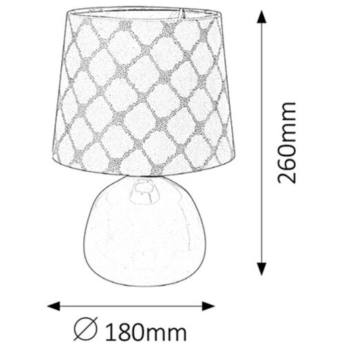 Rabalux ellie stona lampa E14 max 40W VDXXVV2 Slike
